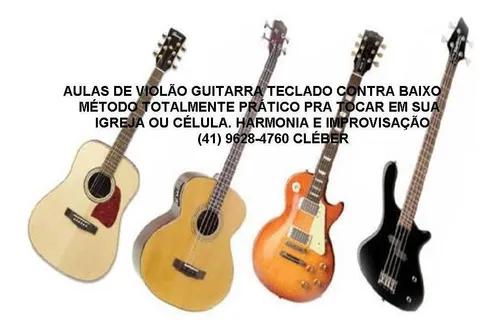 Aulas Violao Guitarra Teclado A Domicilio Ou
