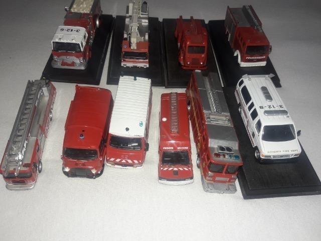 Carrinhos dos bombeiros