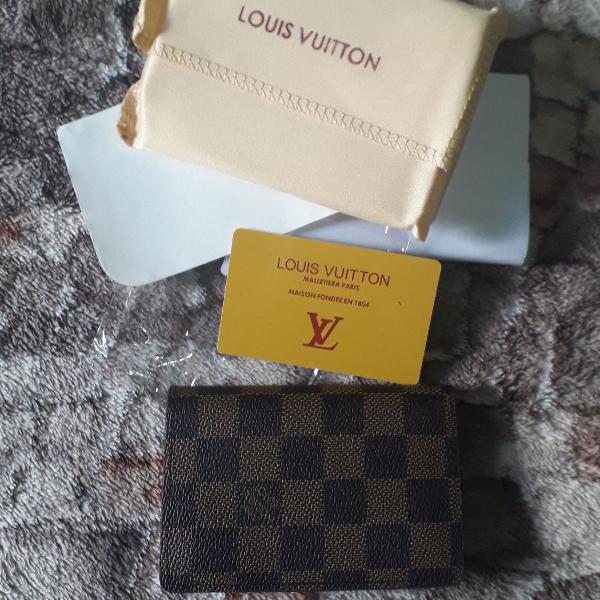 Carteira Louis vuitton couro