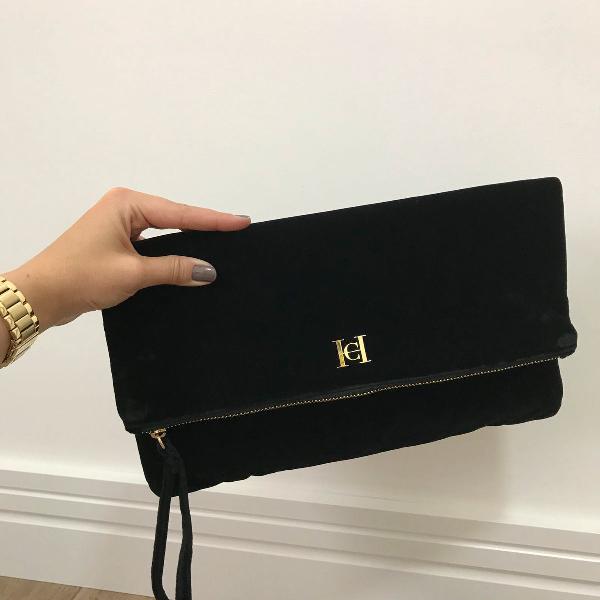 Clutch Carolina Herrera Velvet