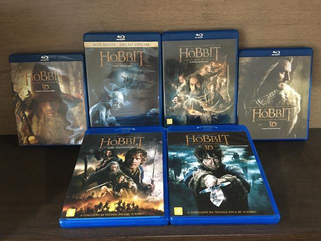 Coleção o Hobbit em Bluray