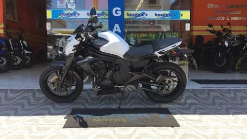 Kawasaki Er6n Abs 2014 Branca Único Dono