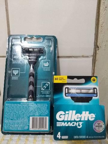 Kit de barbear Mach 3 Gillette