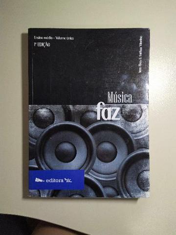 Livro Música faz, volume único 1° edição E.M