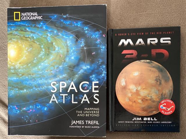 Livro Space Atlas e Mars 3D