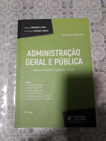 Livro de Administração Geral e Pública