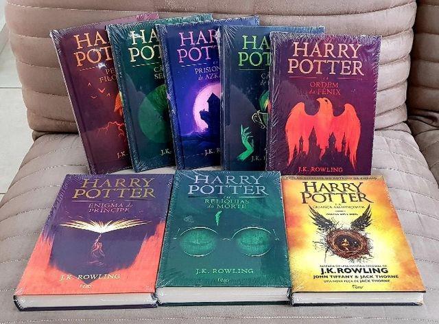 Livros Harry Potter Coleção Capa Dura 8 Livros (Lacrados)