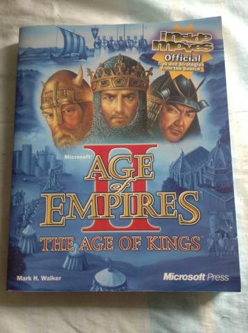 Livros do jogo Age of Empires 1 e 2 AOM
