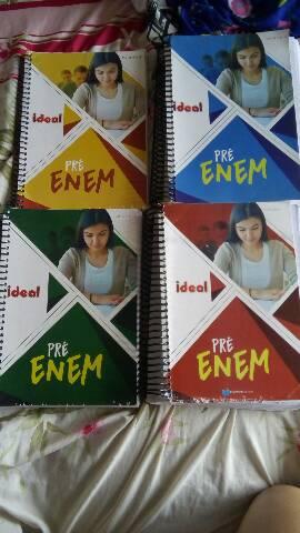 Livros pré vestibular IDEAL