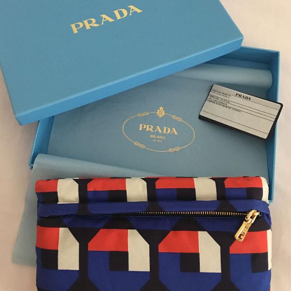 NECESSAIRE PRADA ESTAMPADA