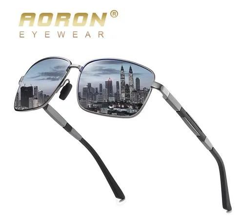 Novos Homens De Metal Polarizado Óculos De Sol Motorista Co