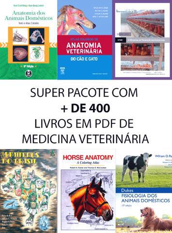 Pacote + De 400 Livros De Medicina Veterinária - Pdf -