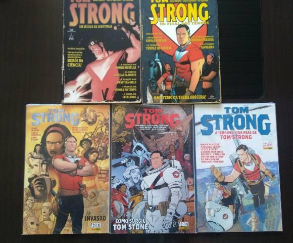 Tom strong coleção Alan Moore