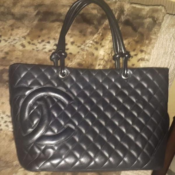 bolsa chanel em matelasse original com cartão de