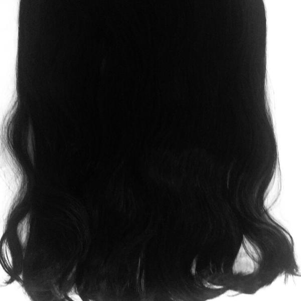 cabelo preto 60cm