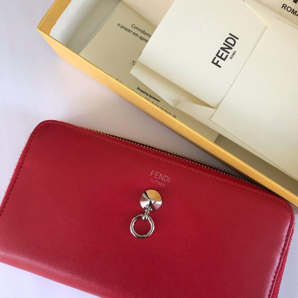carteira-clutch fendi vermelha linda!