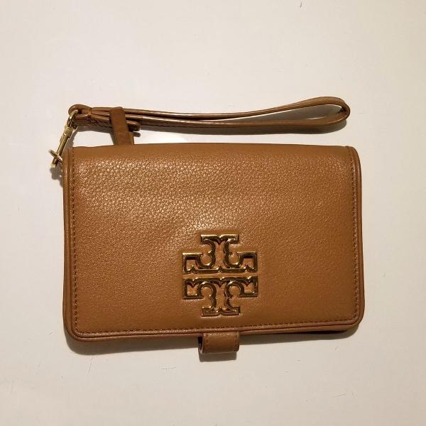 carteira e porta celular tory burch