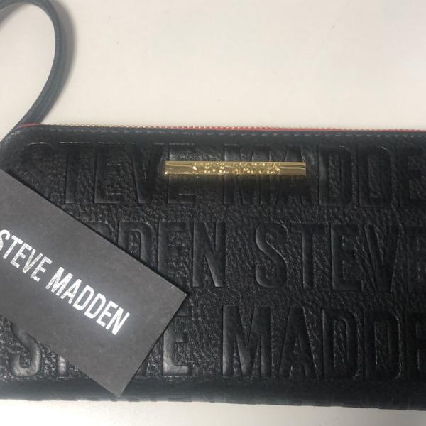 carteira preta steve madden