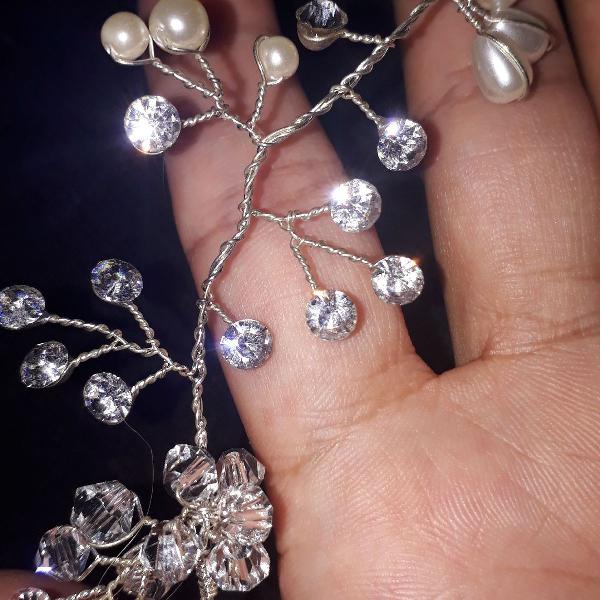 enfeite cabelo casamento