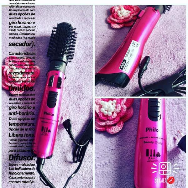 escova beauty shine philco 220v