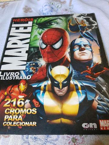 lbum Marvel heróis