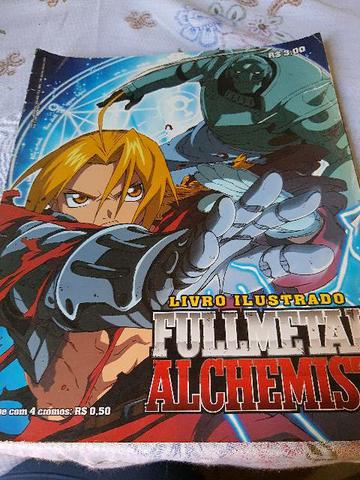 lbum de figurinhas Fullmetal Alchemist