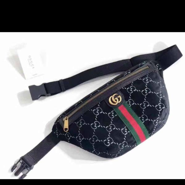 pochete gucci de couro