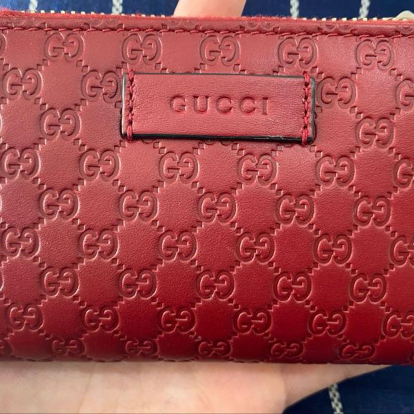 porta cartões gucci novo