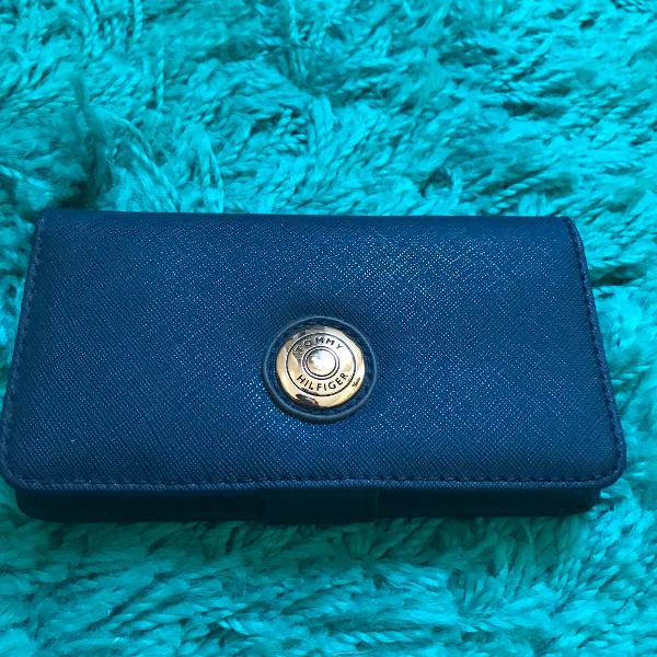 porta celular azul marinho tommy