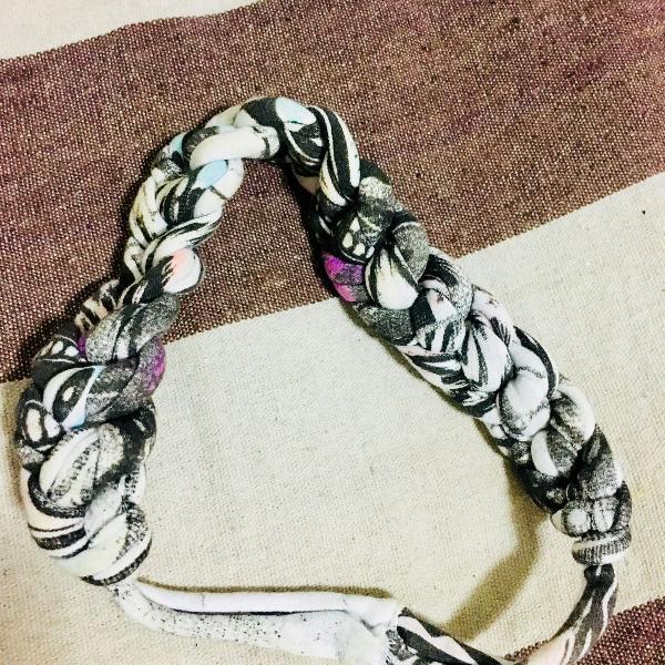 tiara de tecido