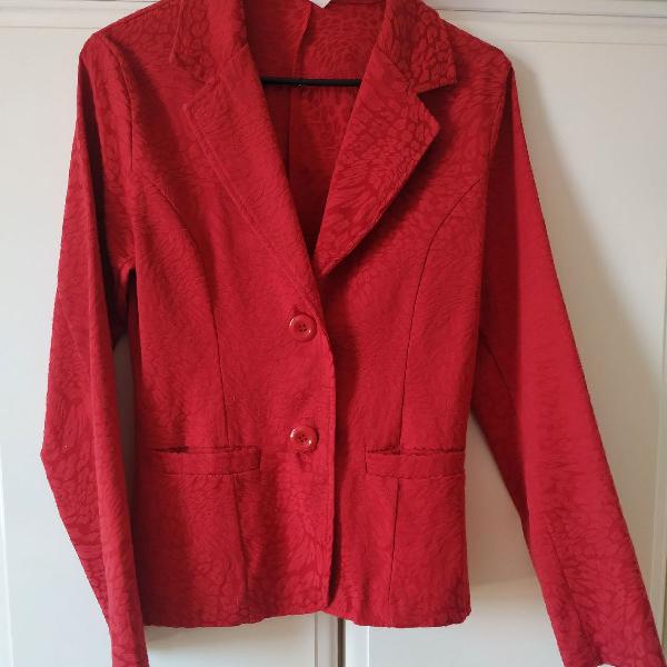 Blazer vermelho