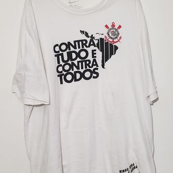 Camiseta nike Corinthians slim fit tamanho 2xl