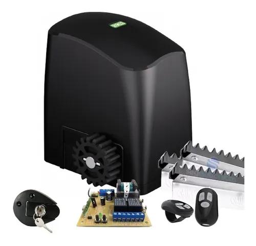 Kit Motor Para Portão Eletrônico Deslizante 1/5 Rcg 300kg