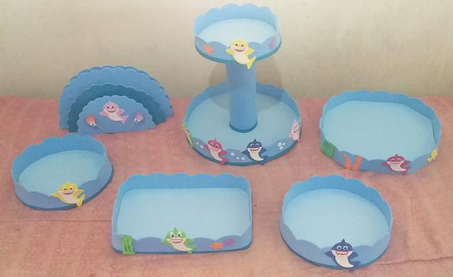 Kit de mesa baby shark