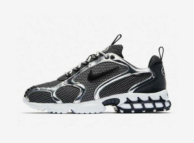 Nike air zoom spiridon caged 2 × stussy