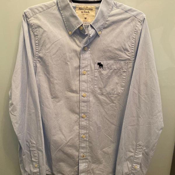 camisa social abercrombie &amp; fitch