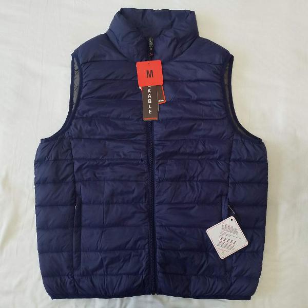 colete hawke &amp; co. premium down vest, tamanho m