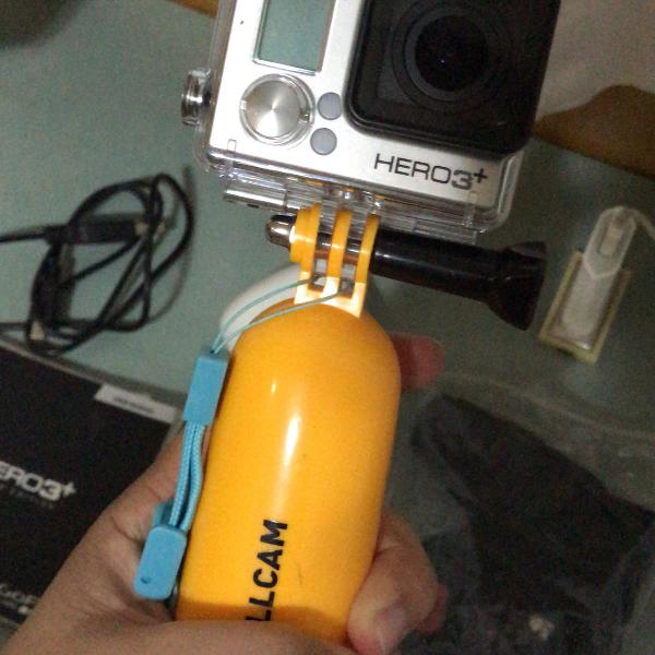 gopro hero3+ silver e acessórios