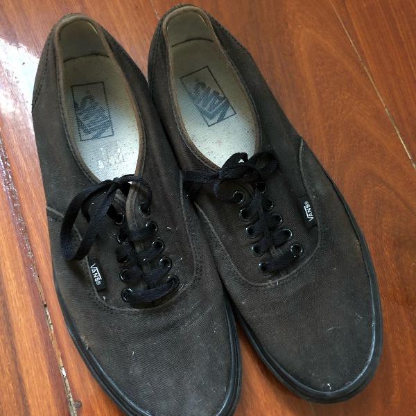 tênis vans all black / todo preto