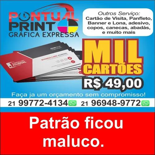 Cartão De Visita Com E S