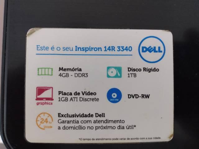 Dell Inspiron 14R 3340 (Aceito troca)