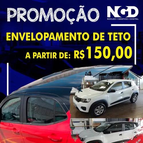 Envelopamento De Teto Automotivo A Partir De R$ 150,00