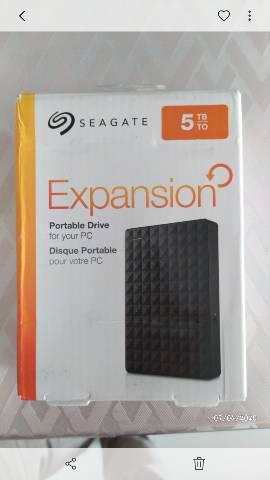 HD externo Seagate spansion 5 TB