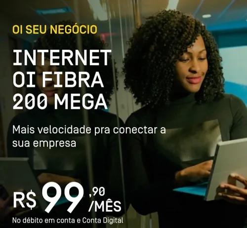 Oi Fibra 200 Mega Internet
