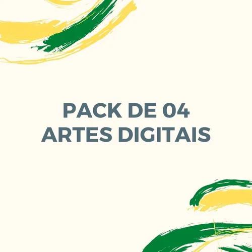 Pack 04 Artes Digitais Para Delivery