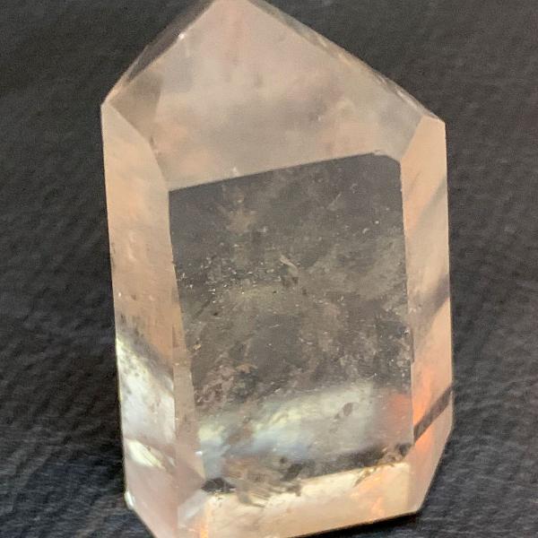 cristal de quartzo ponta sextavada gerador de energia