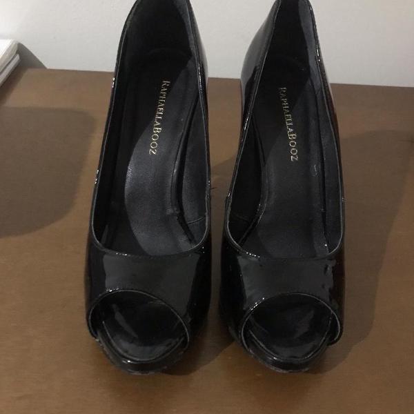 peep toe preto