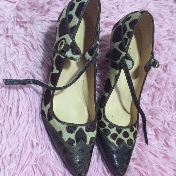 scarpin de oncinha