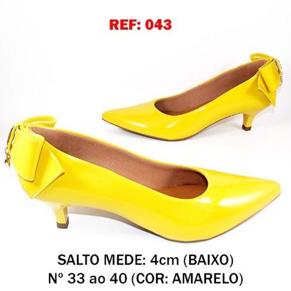 scarpin salto 4cm