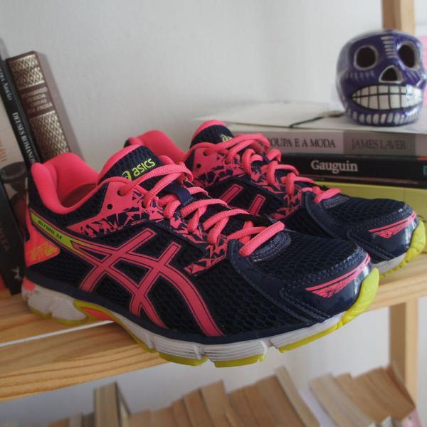 tenis asics gel-excite 3 | rosa